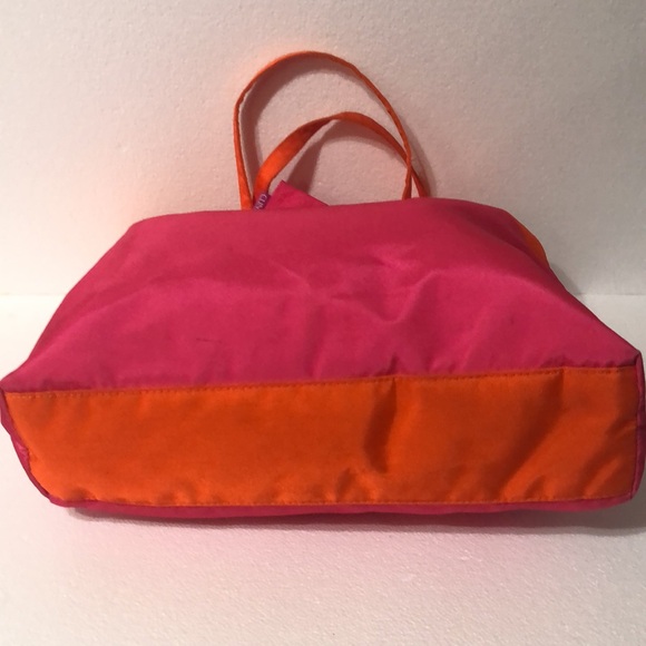 Clinique Pink and Orange Tote - Picture 5 of 7